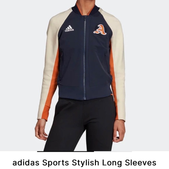 ADIDAS MEN'S ATHLETIC VRCT JACKET. - Picture 8 of 10